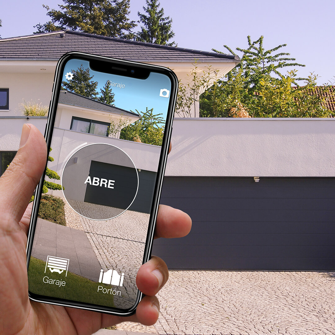 App para abrir la cancela con el m&oacute;vil: 1Control en el smartphone