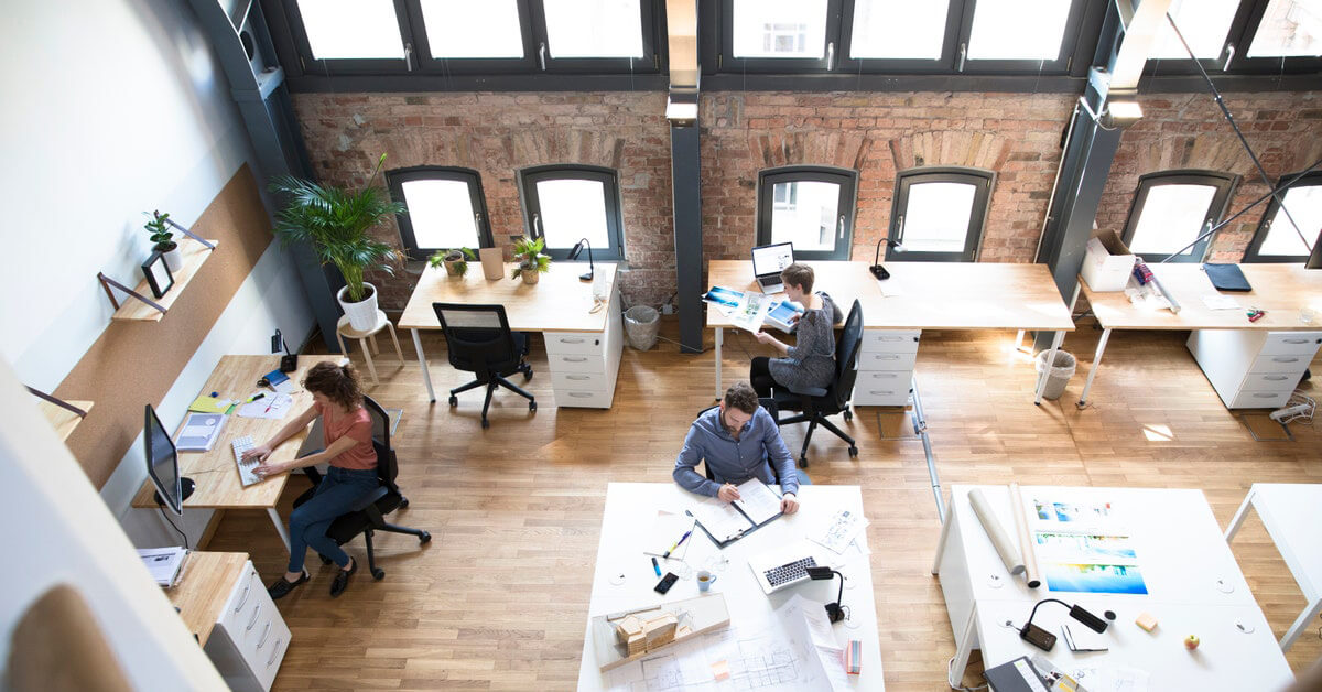 Coworking space technology checklist: retrofit access device installed during the fit-out
