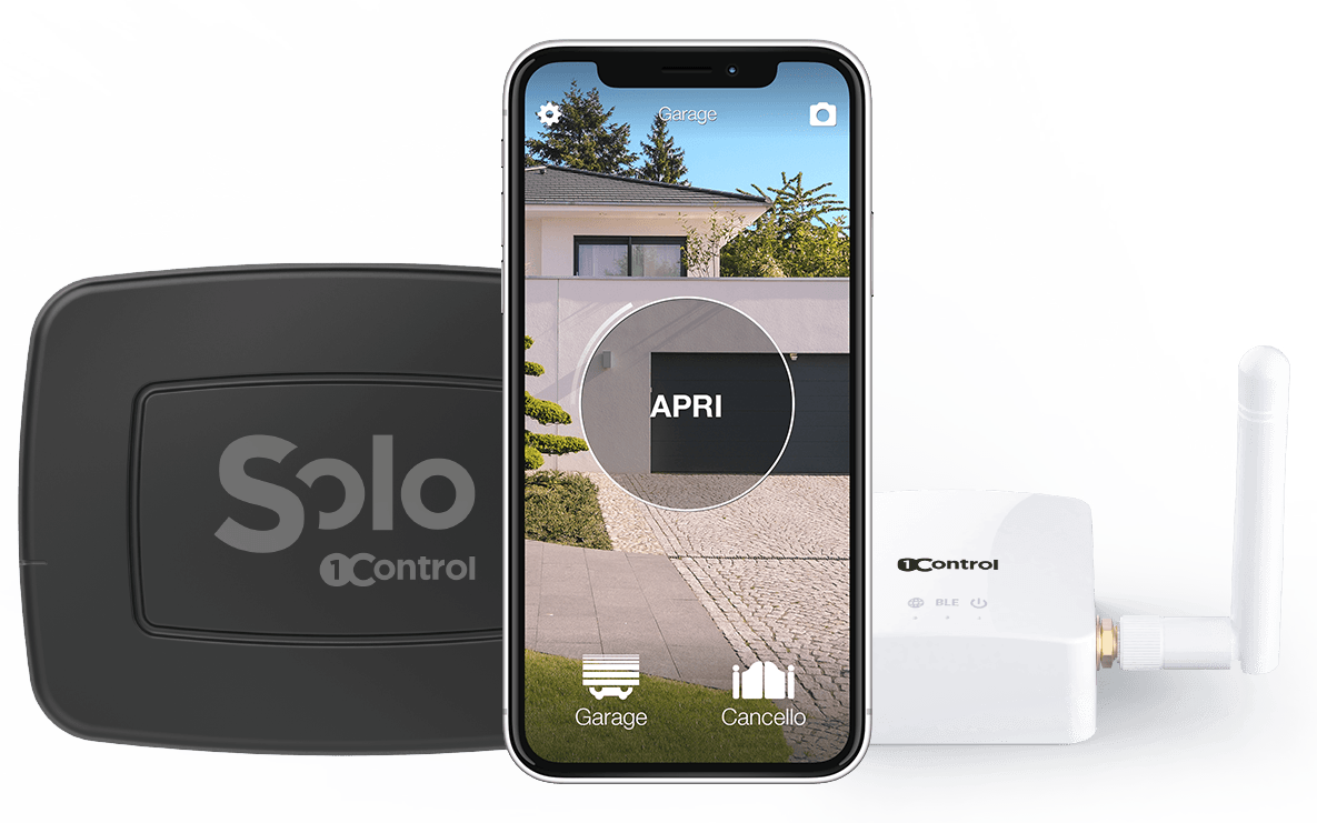 SOLO and LINK: open the gate from smartphone remotely too