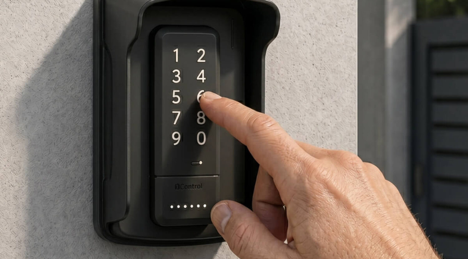 Alternativa alla keybox vietata: tastierino smart 1Control PAD con PIN per gli ospiti