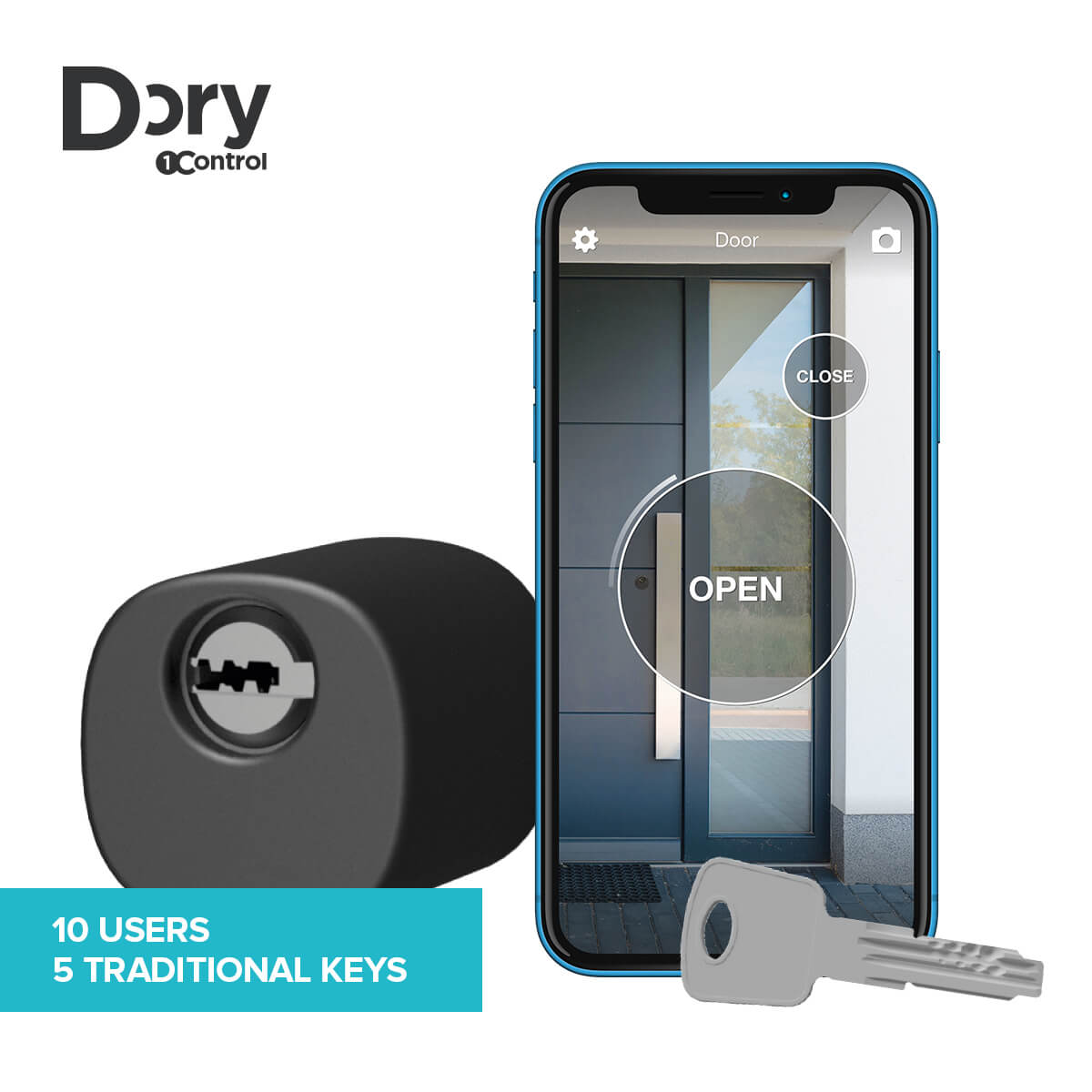 1Control DORY smart lock for multiple users