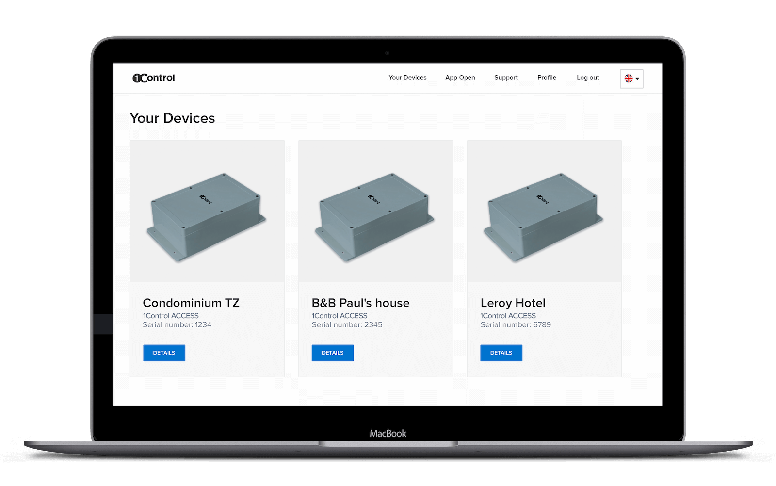 Control de accesos de múltiples entradas con smartphones y mandos a distancia