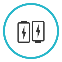 Langlebige Batterien