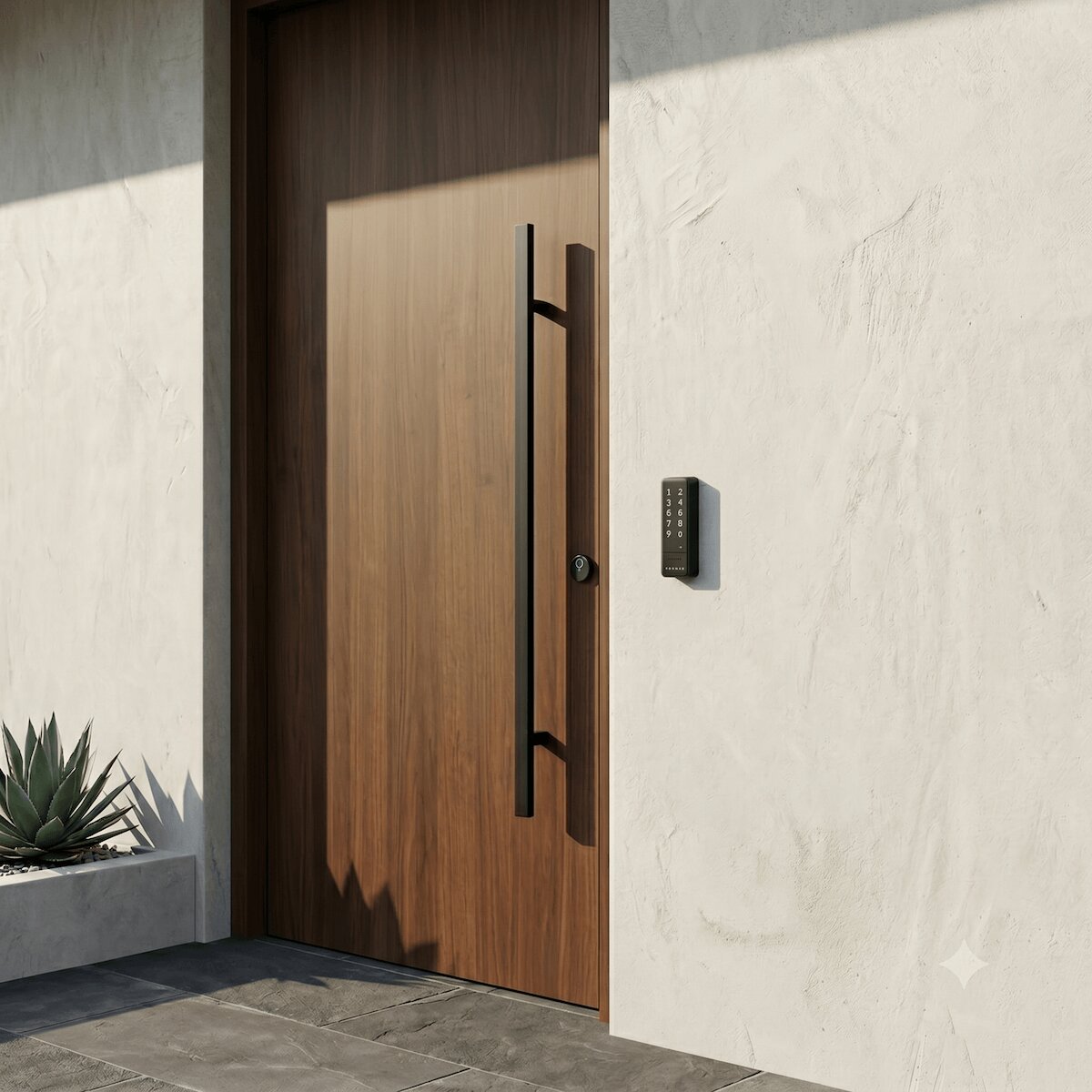 1Control PAD - PIN code opening of electrified doors and pedestrian gates in B&Bs and Airbnbs