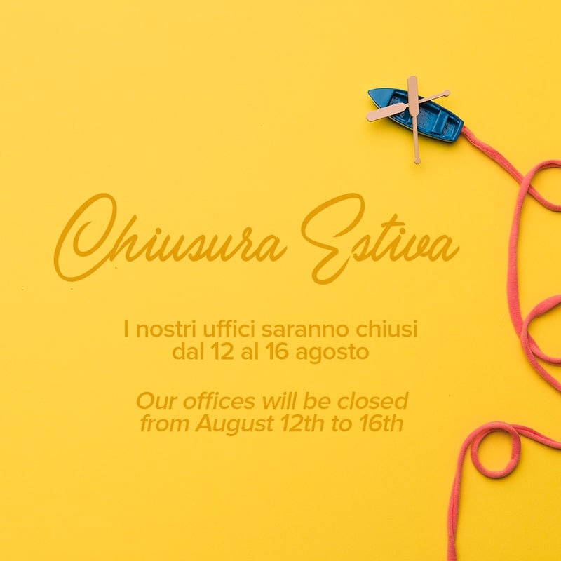 Chiusure estive 2024