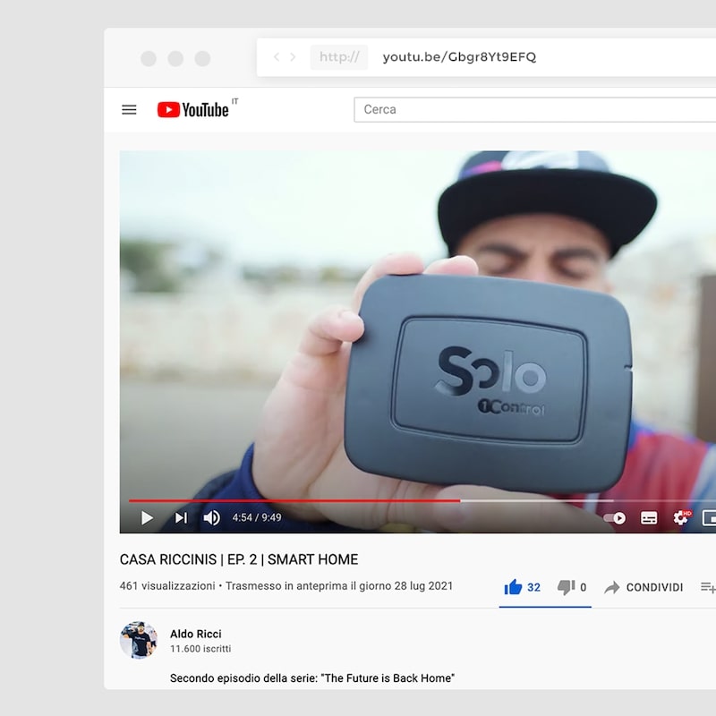 Nuovo video Aldo Ricci dedicato al nostro apricancello