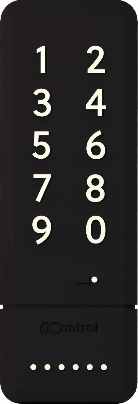 1Control PAD – das kabellose Smart-Bluetooth-Tastenfeld