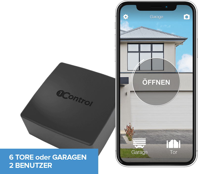 1Control SOLO AUTO - Öffnen das Tor mit dem Smartphone und vom Auto