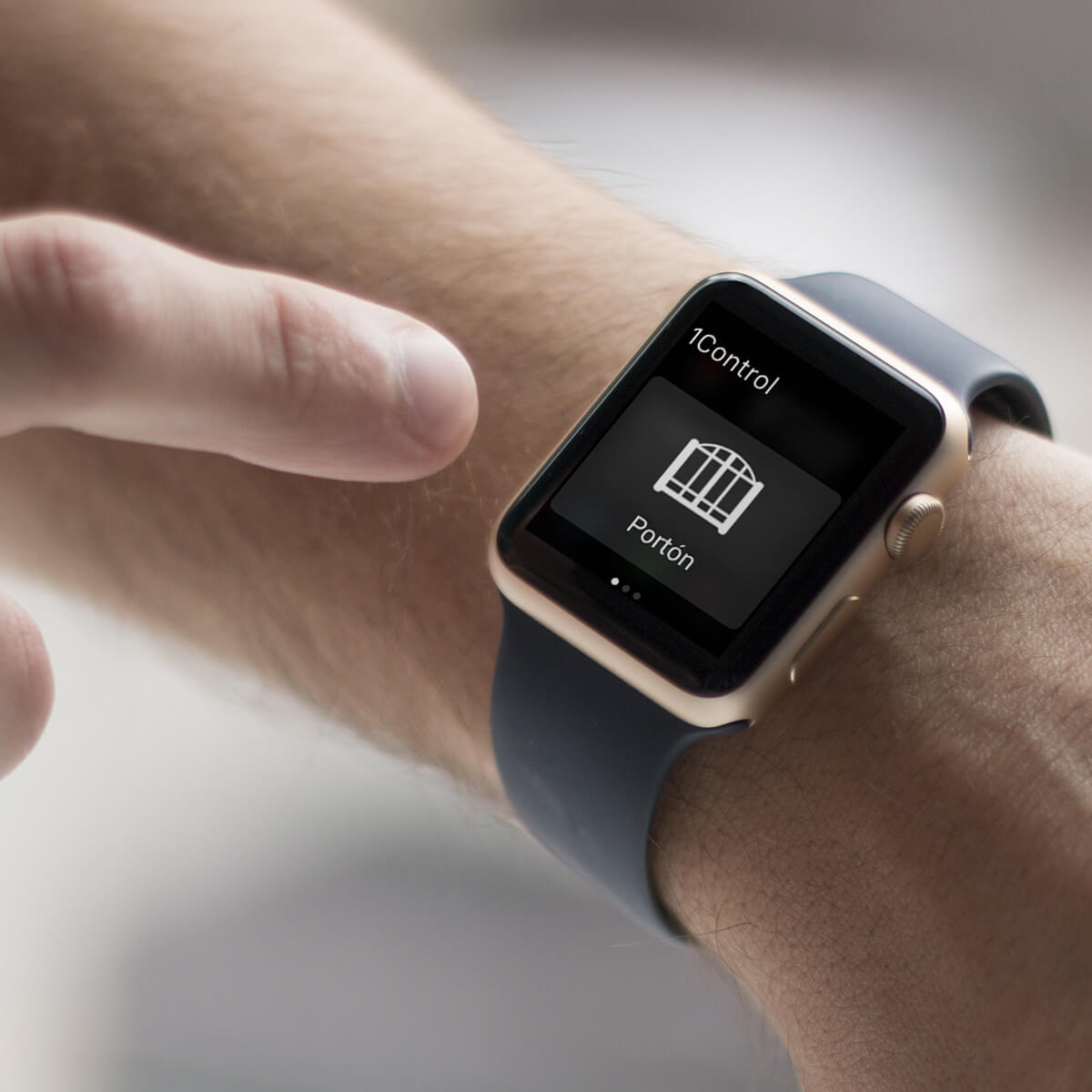 1Control SOLO - abrir la puerta con el smartphone