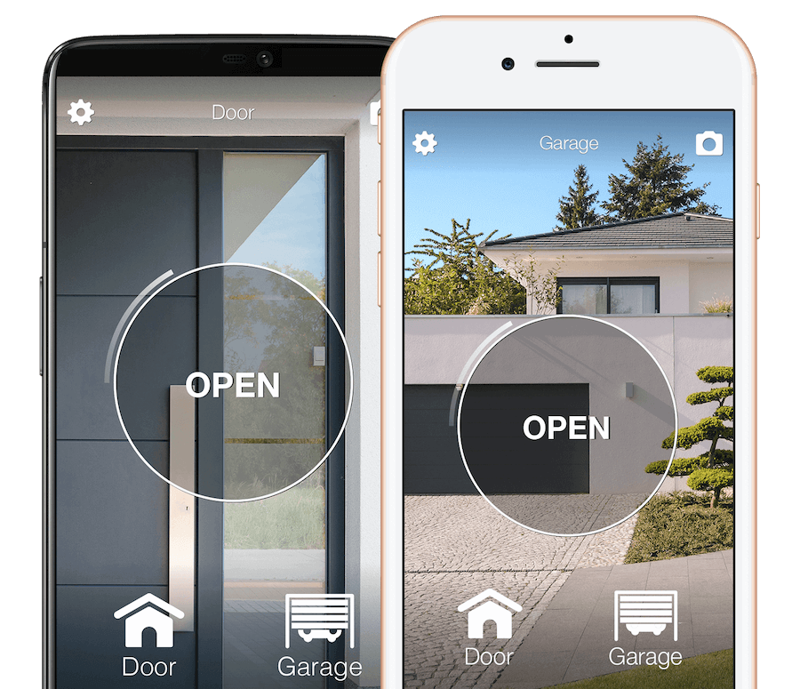 1Control SOLO - abrir la puerta con el smartphone
